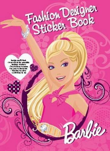 Beispielbild fr Barbie Fashion Designer Sticker Book zum Verkauf von WorldofBooks