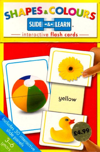 9781741811421: Shapes and Colours: Series 2 (Slide and Learn Flash Cards)