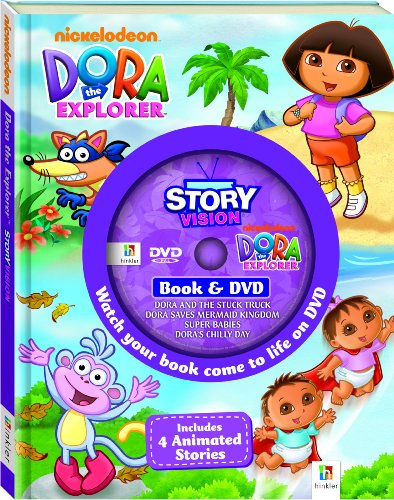 Stock image for Dora the Explorer Story Vision Book & DVD for sale by SecondSale