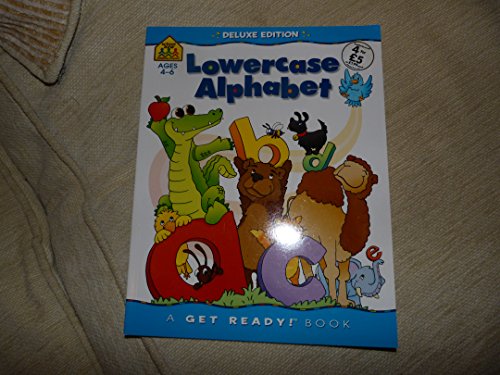 Beispielbild fr Lowercase Alphabet - A Get Ready Book - Deluxe Edition zum Verkauf von AwesomeBooks