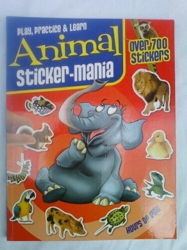 Play, Practice & Learn Animal Sticker-mania (9781741832068) by Hinkler