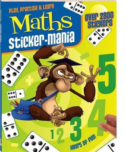 Beispielbild fr Maths Sticker Mania zum Verkauf von WorldofBooks