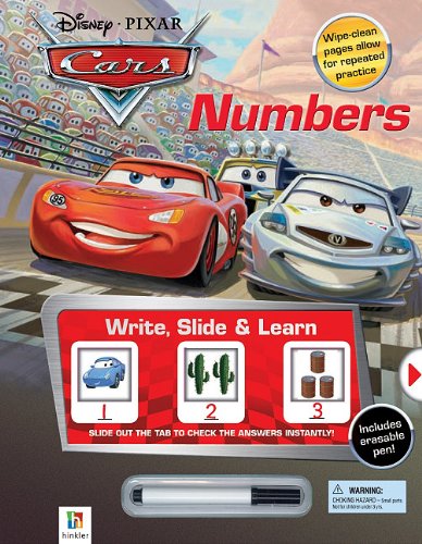 Beispielbild fr Write, Slide and Learn Disney Pixar Cars : Numbers zum Verkauf von Better World Books