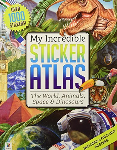 Beispielbild fr My Incredible Sticker Atlas zum Verkauf von WorldofBooks