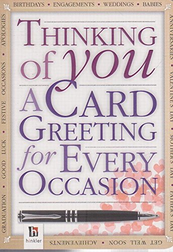 Beispielbild fr Thinking of You: A Card Greeting for Every Occasion zum Verkauf von SecondSale