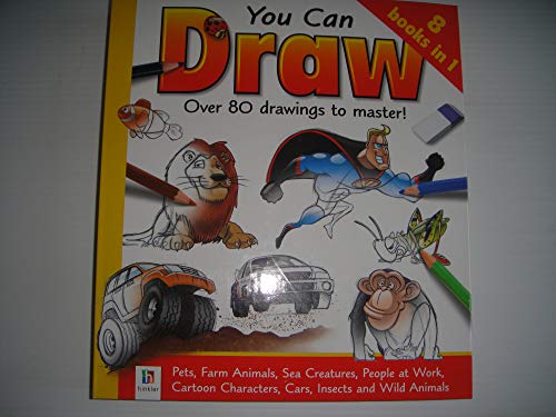 9781741856347: You Can Draw: Over 80 Drawing to Master