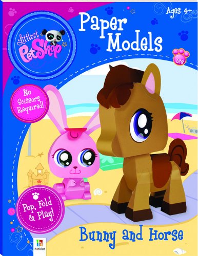 Littlest Pet Shop Bunny and Horse (Paper Model series)