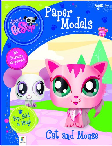 Stock image for Littlest Pet Shop Cat and Mouse (Paper Model series) for sale by Solomon's Mine Books