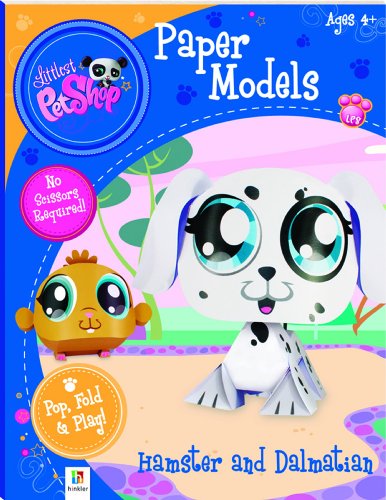 Imagen de archivo de Littlest Pet Shop Hamster and Dalmation (Paper Models series) a la venta por Solomon's Mine Books