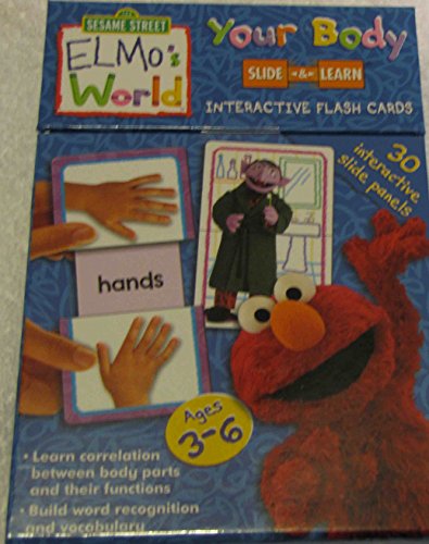 Your Body: Sesame Street Elmo's World Slide and Learn Interactive Flash Cards (9781741859942) by Sesame Workshop