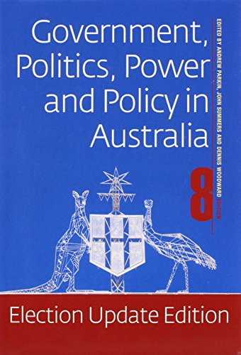 9781742060149: Government Politics Power & Policy In Australia: Election Update Edition