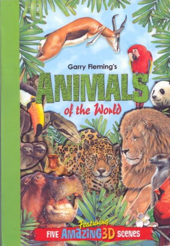 9781742116884: Garry Fleming's 3D Books: Animals of the World