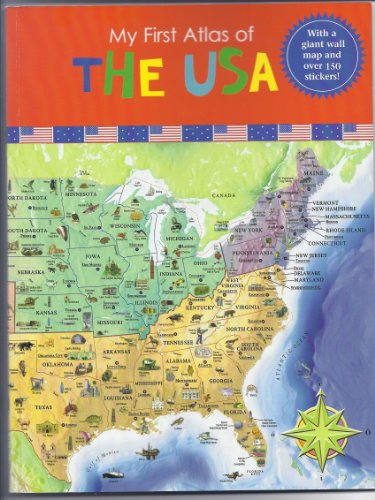 Imagen de archivo de my first Atlas of the USA a la venta por Wonder Book