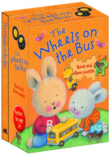 9781742119465: The Wheels on the Bus (Nursery Songs Book & Floor Puzzle)