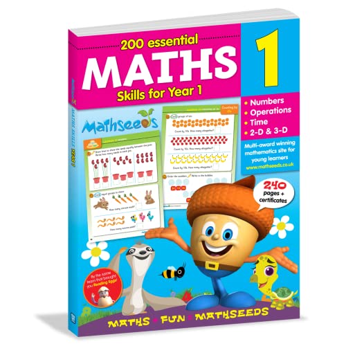 Stock image for Mathseeds: 200 Essential Maths Skills for Year 1 for sale by WorldofBooks