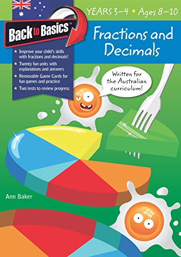 Beispielbild fr Back to Basics - Fractions and Decimals Years 3-4 (Back to Basics) zum Verkauf von WorldofBooks