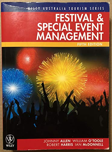 Beispielbild fr Festival and Special Event Management zum Verkauf von Better World Books