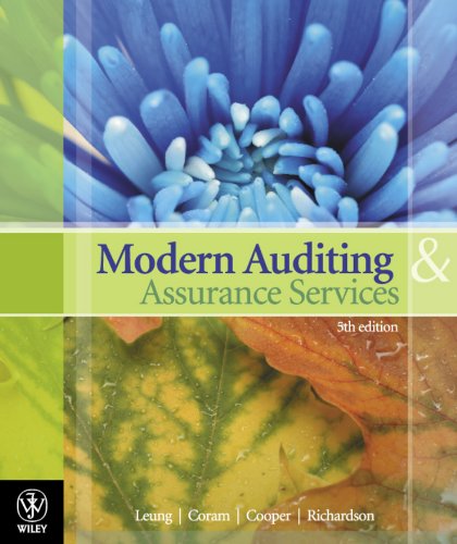 9781742168456: Modern Auditing and Assurance Services