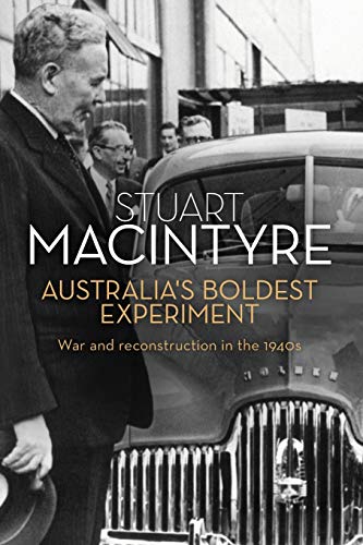 Beispielbild fr Australia's Boldest Experiment zum Verkauf von Blackwell's