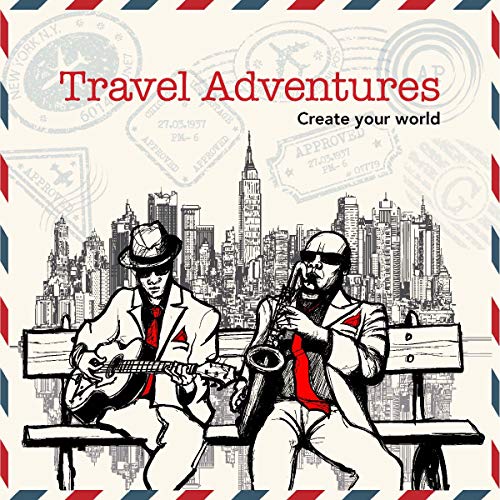 Stock image for Colouring In Book-Travel Adventures for sale by WorldofBooks