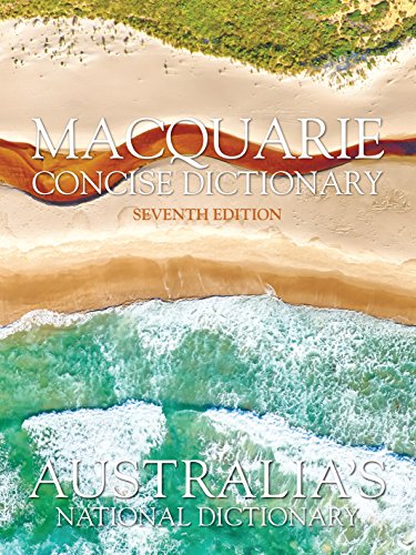 Stock image for Macquarie Concise Dictionary Seventh Edition for sale by SecondSale