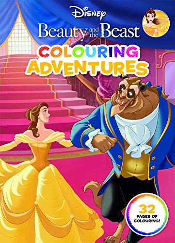 9781742997537: Beauty and the Beast: Colouring Adventures (Disney)