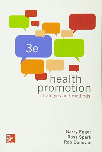 Beispielbild fr Health Promotion : Strategies and Methods zum Verkauf von Better World Books Ltd