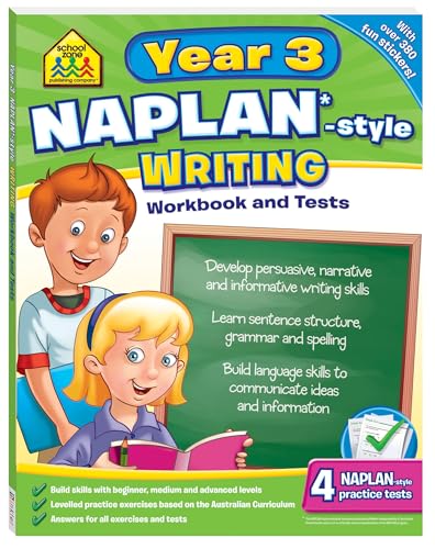 Stock image for Naplan*-Style Year 3 Writing Workbook And Tests for sale by Reuseabook