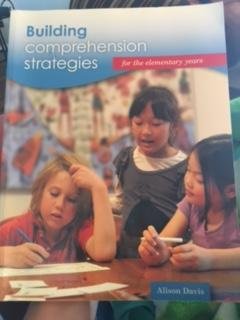 Stock image for Building comprehenion strategies for the elementary years for sale by HPB-Red