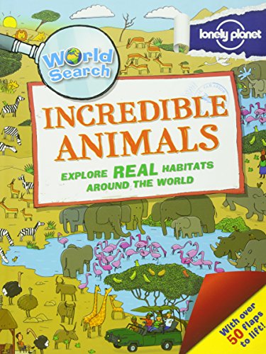 9781743219225: World Search - Incredible Animals [Idioma Ingls]: Explore Real Habitats Around the World