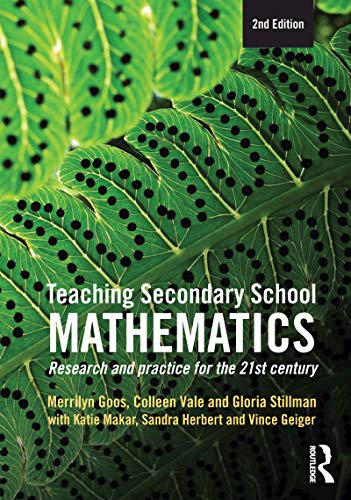 Imagen de archivo de Teaching Secondary School Mathematics a la venta por Blackwell's