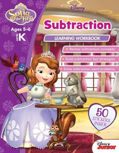 9781743629550: Disney Sofia the First - Subtraction Learning Workbook