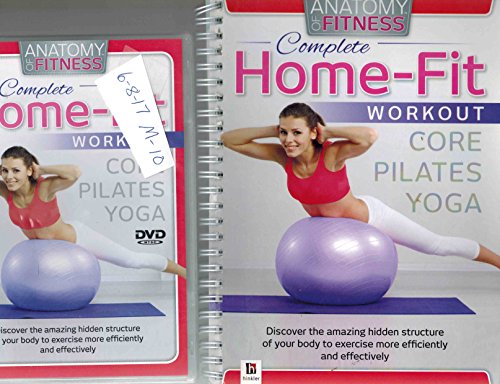 Stock image for Anatomy of Fitness Complete Home-Fit Workout, Core, Pilates, Yoga Book & 3 Dvd Set for sale by ThriftBooks-Atlanta