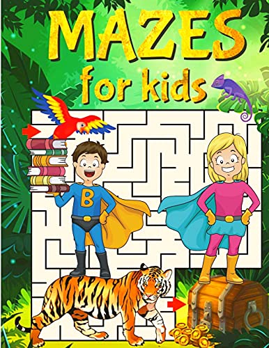 Imagen de archivo de Super Mazes for Super Kids: Maze Activity Book for Kids a la venta por GreatBookPrices
