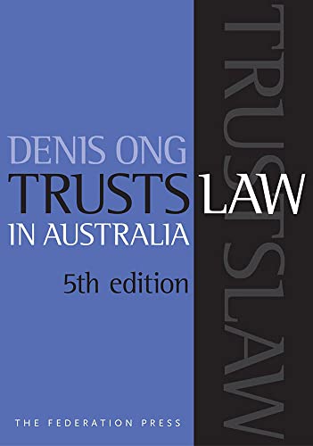 9781760021771: Trusts Law in Australia