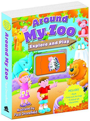 9781760060794: Around My Zoo (Explore & Play)