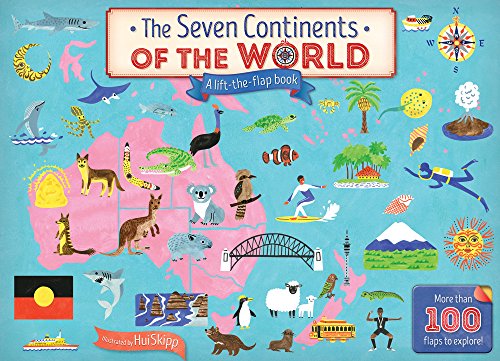 Stock image for The Seven Continents of the World, a Lift the Flap Book for sale by Goodwill of Colorado