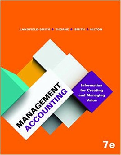 Beispielbild fr Management Accounting zum Verkauf von Reuseabook