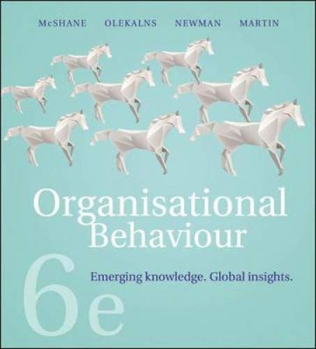 Stock image for ORGANISATIONAL BEHAVIOUR 6E for sale by HPB-Red