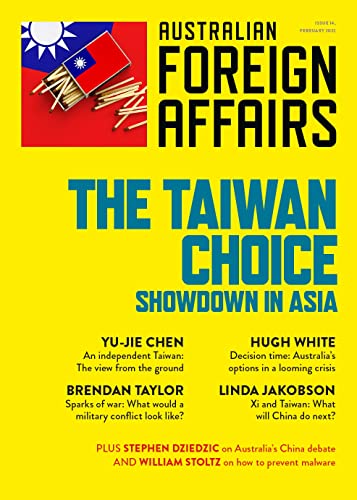 Beispielbild fr The Taiwan Choice: Showdown in Asia; Australian Foreign Affairs 14 zum Verkauf von PlumCircle