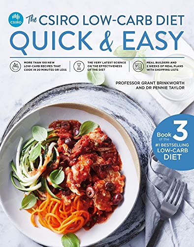 Imagen de archivo de The Csiro Low-Carb Diet Quick & Easy a la venta por ThriftBooks-Dallas