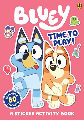 9781760894030: Bluey: Time to Play : Sticker Activity Book