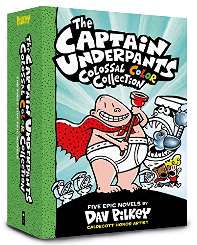 Beispielbild fr The Captain Underpants Colossal Colour Collection zum Verkauf von Big River Books