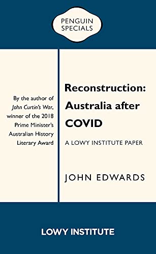 Beispielbild fr Reconstruction: Australia After Covid zum Verkauf von Revaluation Books
