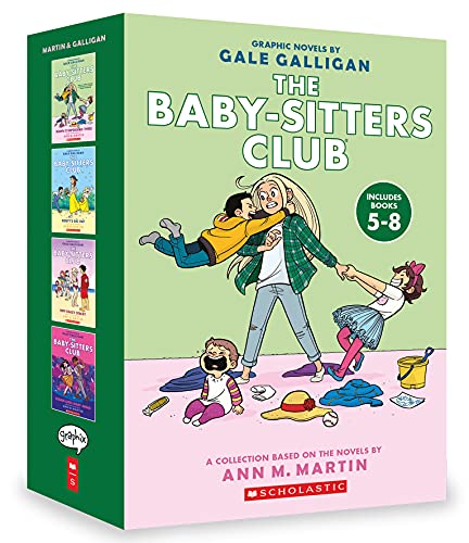 Stock image for The Baby-Sitters Club Graphic Novels 5-8 Boxed Set (Baby-Sitters Club Graphix) for sale by GF Books, Inc.