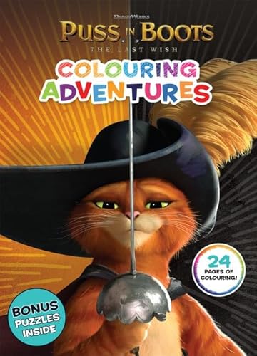 9781761208881: Puss in Boots the Last Wish: Colouring Adventures (Dreamworks)