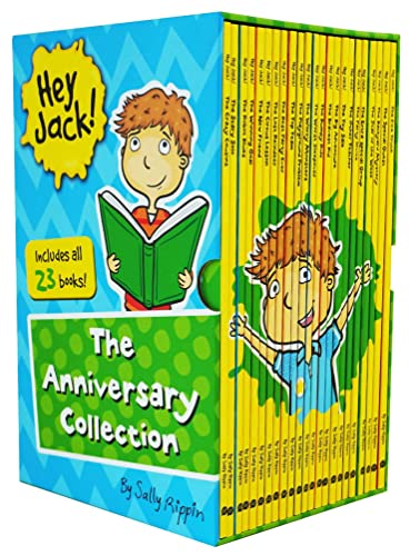 Stock image for Hey Jack! Early Readers The Anniversary Collection 23 Books Set By Sally Rippin (The Best Party Ever, The Big Adventure, The Bravest Kid, The Bumpy Ride, The Circus Lesson, The Crazy Cousins & More.) for sale by SecondSale