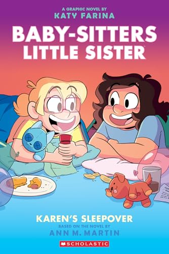 Stock image for Karens Sleepover: A Graphic Novel (Baby-Sitters Little Sister #8) (Paperback) for sale by Grand Eagle Retail