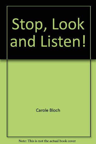 Beispielbild fr Stop, Look and Listen! (Little Explorers) zum Verkauf von GreatBookPrices