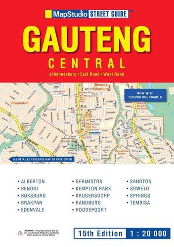 9781770260047: Gauteng central street guide sp. ms